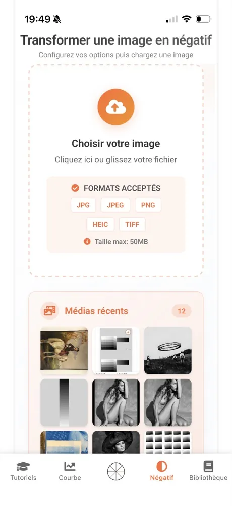 Préparation mire 300 DPI